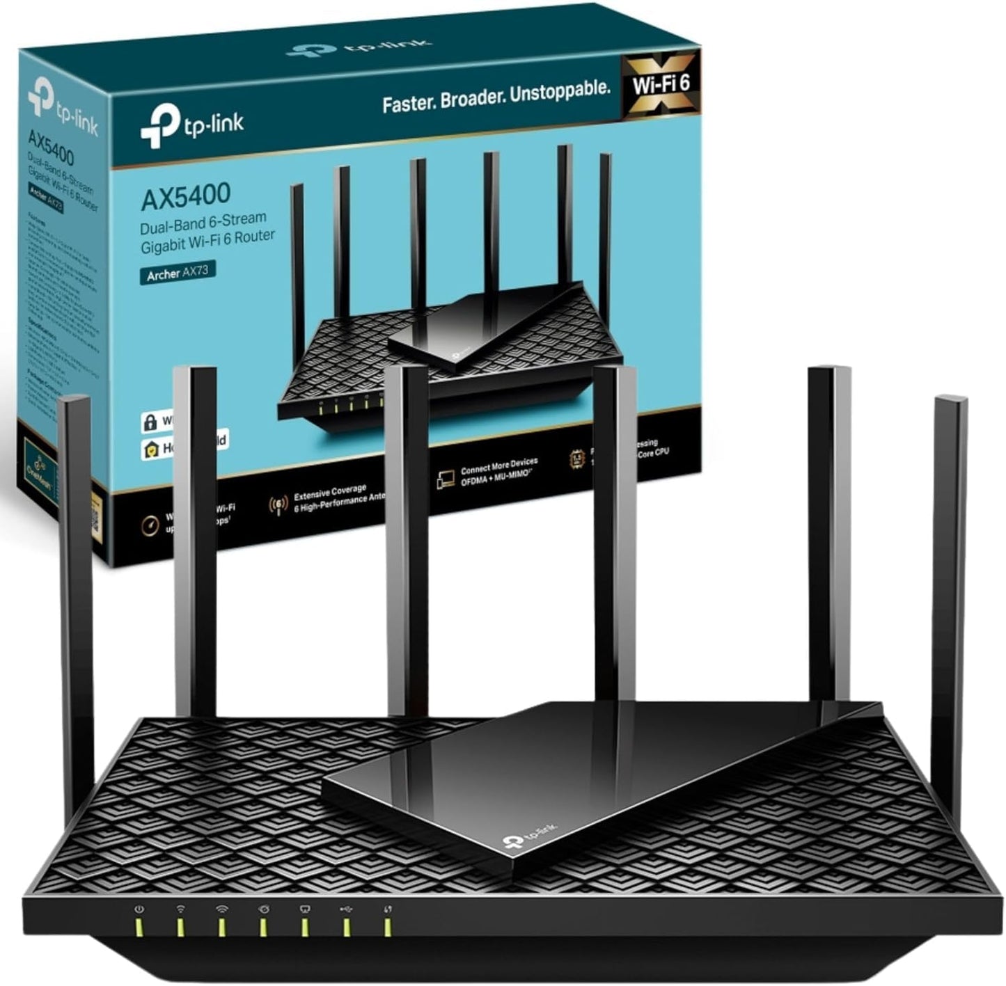 TP link Archer AX73 AX5400 Wi-Fi 6 Router