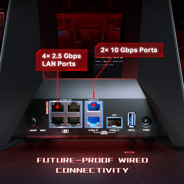 TP link Archer GE800	BE19000 Tri-Band Wi-Fi 7 Gaming Router