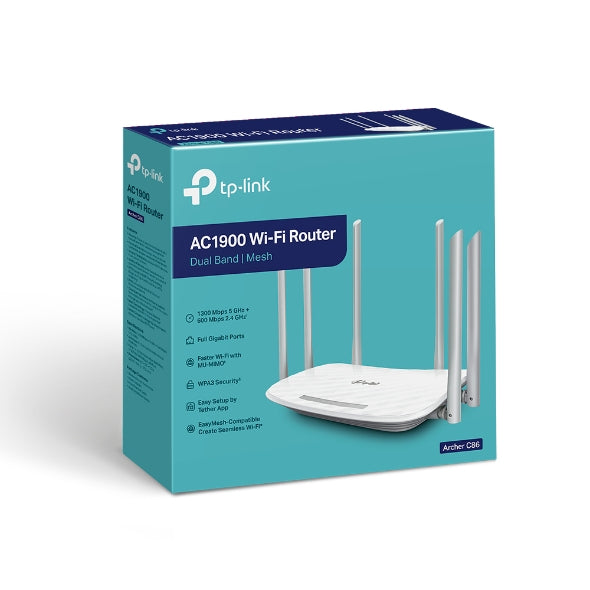 TP link Archer C86 AC1900 MU-MIMO Wi-Fi Router