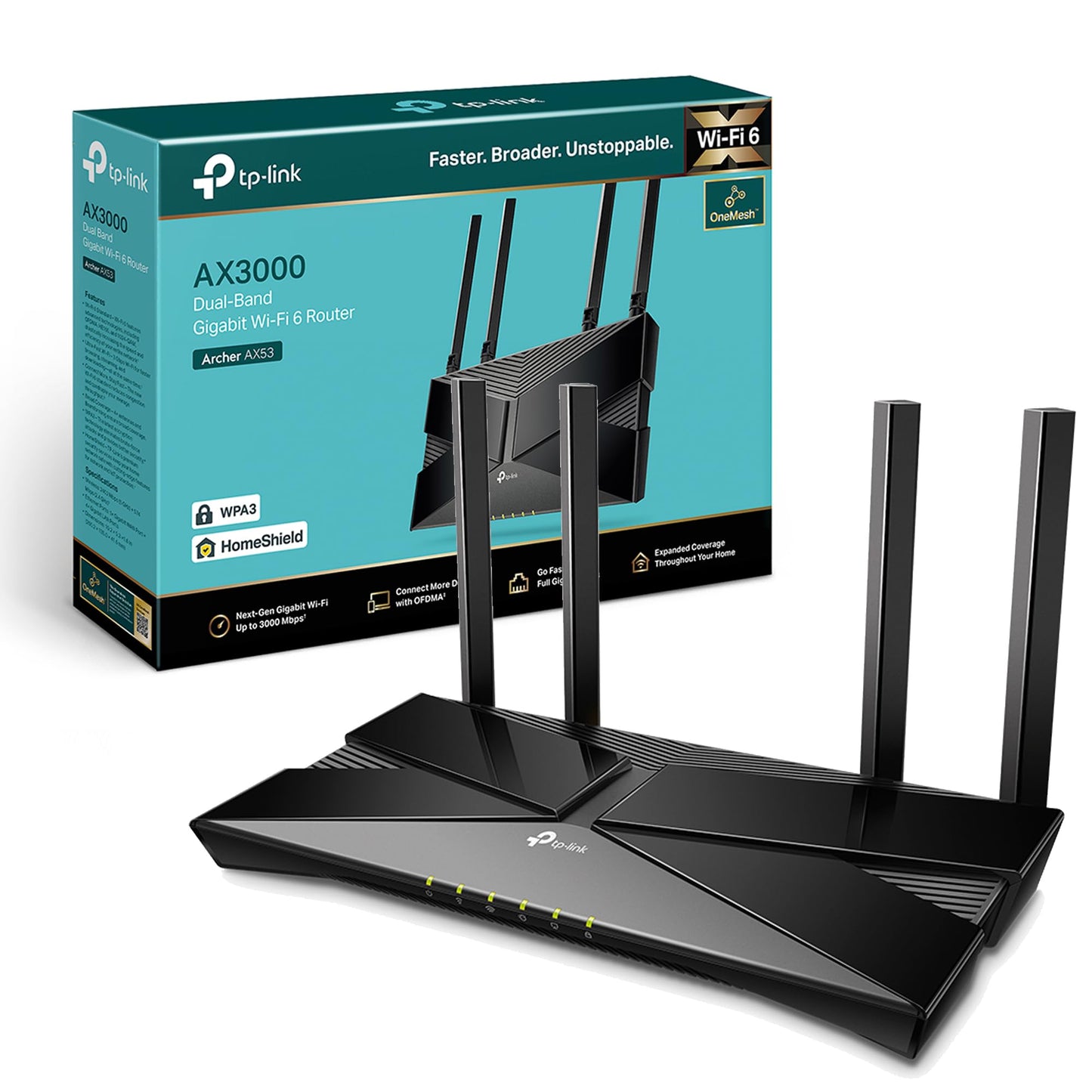TP link Archer AX53 AX3000 Gigabit Wi-Fi 6 Router