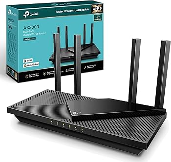 TP link Archer AX55 Pro AX3000 Multi-Gigabit Wi-Fi 6 Router