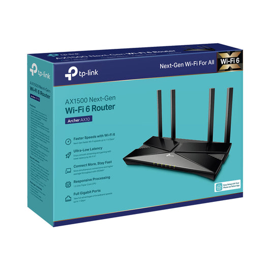 TP Link Archer AX10	AX1500 Wi-Fi 6 Router