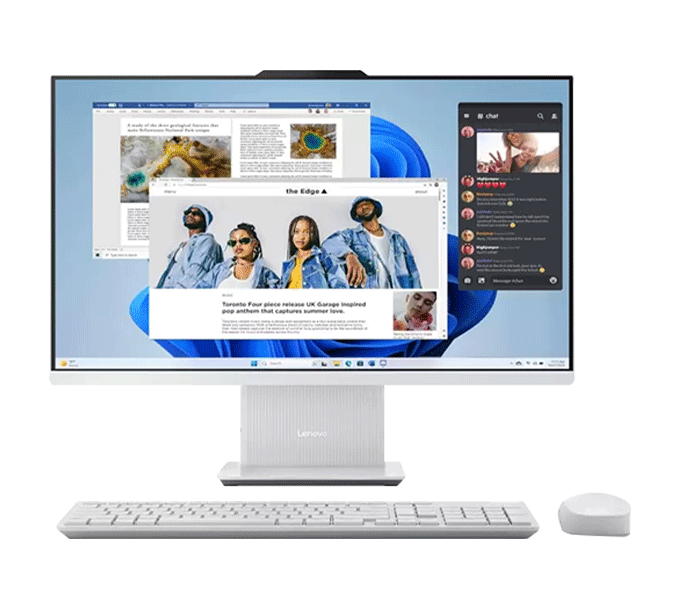 Lenovo 24IRH9 AIO, Core i7, 16GB, 512GB SSD, 23.8" FHD, Cloud Grey